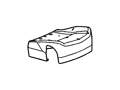 GM 19122697 Cover, Front Seat Cushion, Passenger Side GM 19122697 Cover, Front Seat Cushion, Passenger Side