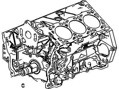 Buick 22531637 PIN,OIL PAN LOCATING(8MM DIAMETER,12MM LONG)(DOWEL)(0.413)