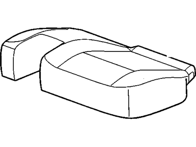 GM 15933325 Cover, Ar9 - Front Bucket Seat, Rear GM 15933325 Cover, Ar9 - Front Bucket Seat, Rear