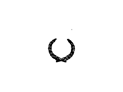1990 Cadillac Eldorado Emblem - 20378505