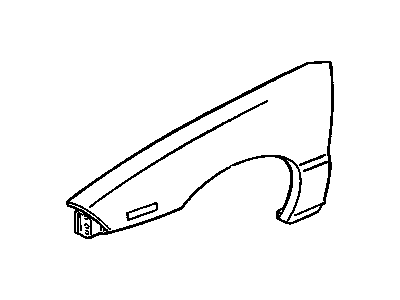 Oldsmobile 12356156 Fender