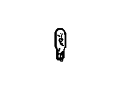 Cadillac Catera Instrument Panel Light Bulb - 9198599