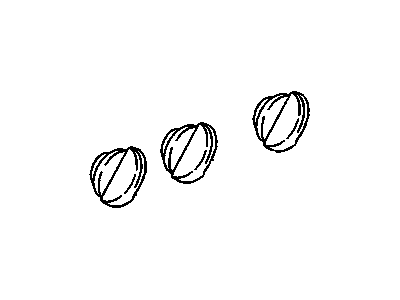 GM 16189580 Knob Kit, A/C Control GM 16189580 Knob Kit, A/C Control