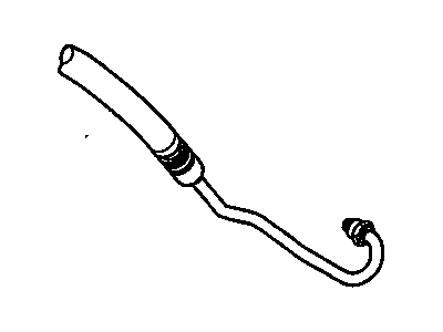 Chevy Tahoe Power Steering Hose - 15772604