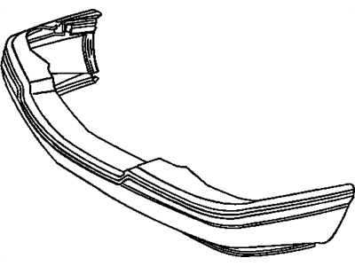 Cadillac DeVille Bumper - 3547107