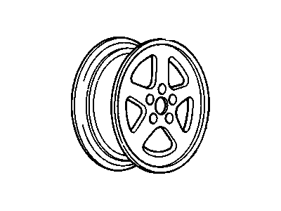 Oldsmobile Cutlass Supreme Spare Wheel - 12518356