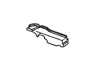 25535538 GM Sight Shield Illustration 1 of 1