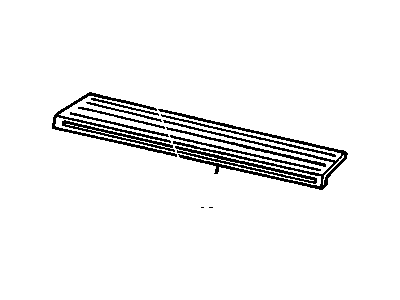 GM 20669734 Sill Plate, Front Passenger Side 20669734 GM Sill Plate, Front Passenger Side Illustration 1 of 1