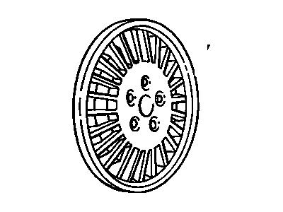 Pontiac 22535802 Wheel Cover
