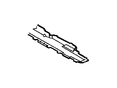 20719854 GM Lower Tie Bar, Front Illustration 1 of 1