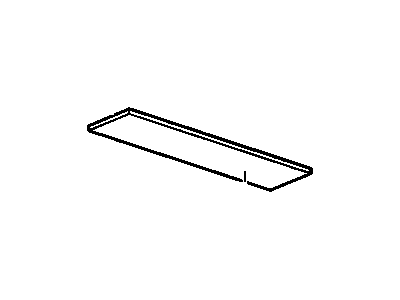 GM 20922283 Deadener, Roof Panel, Rear GM 20922283 Deadener, Roof Panel, Rear
