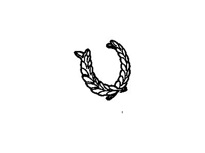 Cadillac 25615636 Emblem