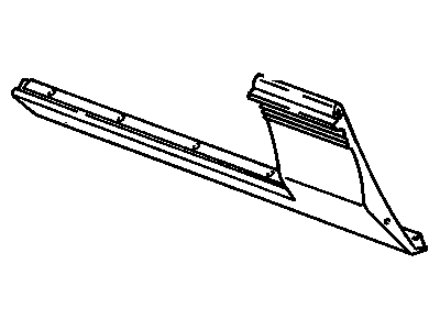 Cadillac 12505636 Rocker Molding