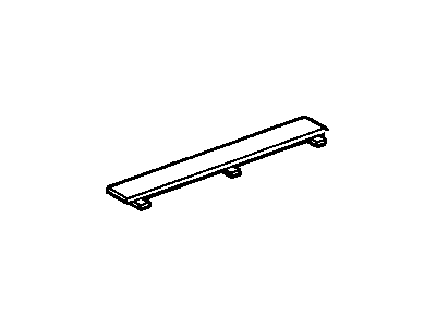 Cadillac 20460027 Rear Sill Plate Insert
