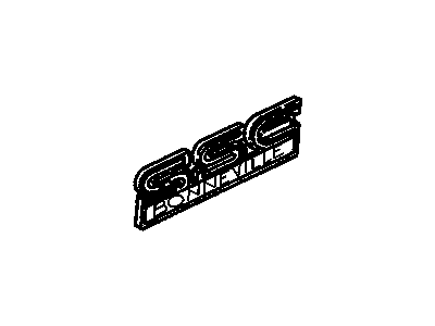Pontiac Emblem - 25641240