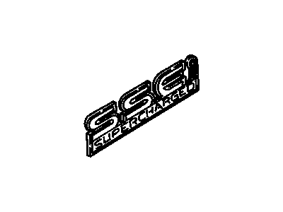 Pontiac Bonneville Emblem - 25661178