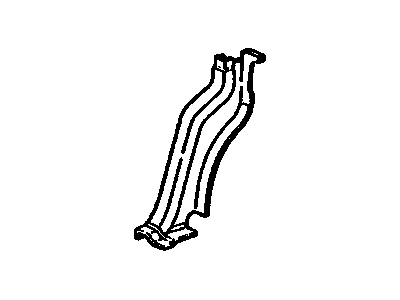 20656039 GM Lock Pillar Trim, Driver Side Illustration 1 of 1