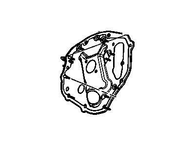 Chevy 22718156 PLATE,BRAKE PEDAL BRACKET(INCLUDES STUDS FOR BRAKE PEDAL MOTOR MOUNTING)