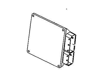 Buick 12617230 MODULE,ENGINE CONTROL(W/O CALIBRATION)(CODE YPMN)