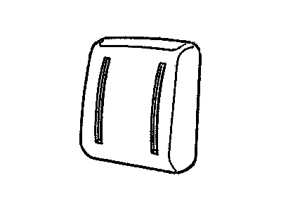 1997 Buick LeSabre Seat Cushion Pad - 12523545