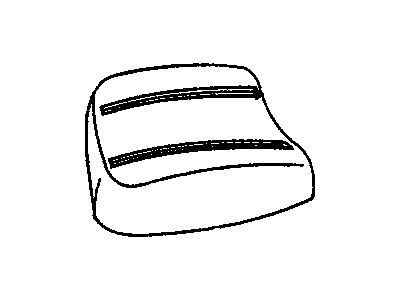1997 Buick LeSabre Seat Cushion Pad - 12523547