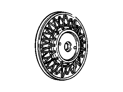 Oldsmobile 98 Wheel Cover - 25534041