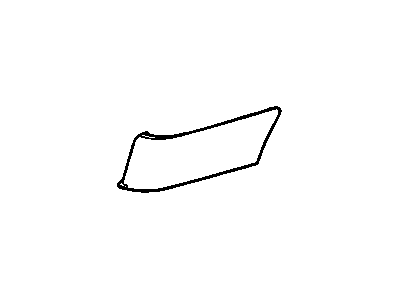 Pontiac 12336012 MOLDING,REAR BUMPER FASCIA UPPER(PAINT TO MATCH)
