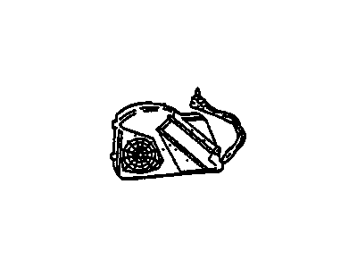 16146456 GM Speaker, Radio Auxiliary Speakers Illustration 1 of 1