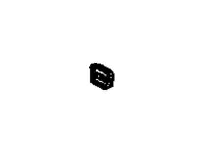 Cadillac 1626896 BEZEL,PARKING BRAKE LEVER PEDAL COVER(PART OF 11)(4.612)