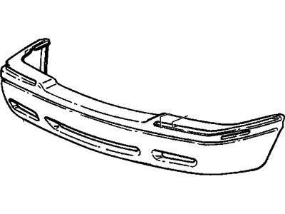 Cadillac 25682385 Bumper Cover