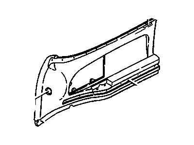 Buick 16657328 Door Trim Panel