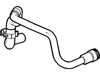 23431334 GM Hose, Radiator Inlet (Upper) Illustration 1 of 1