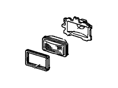 GMC C3500 Headlight - 16506958