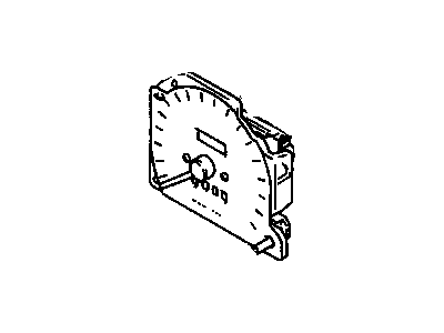 Chevy Metro Instrument Cluster - 91173305