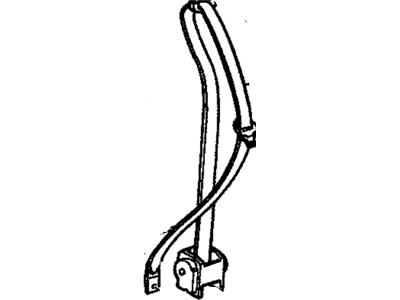 Buick 12528946 Retractor
