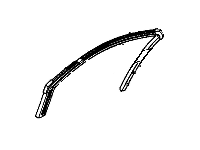 Chevy Corsica Window Channel - 22593259