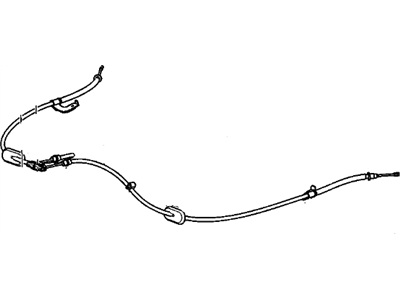 Chevy Trax Parking Brake Cable - 95369777