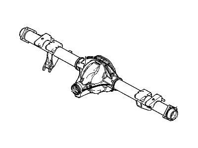 GMC 25789473 HOUSING,REAR AXLE(INCLUDES 36,37)