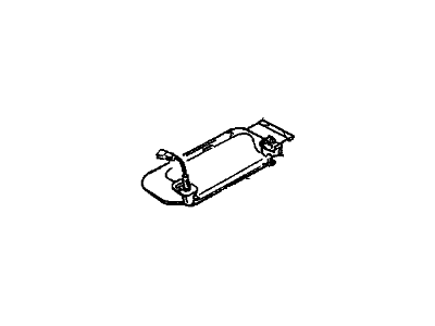 Buick 12371914 Sunshade Support