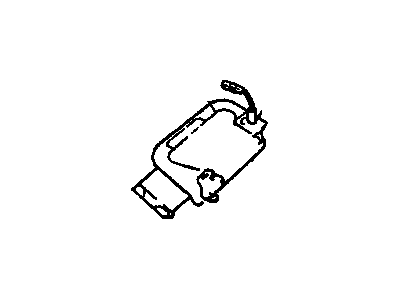 GM 12506595 Support, Windshield Sunshade, Outer Driver Side GM 12506595 Support, Windshield Sunshade, Outer Driver Side