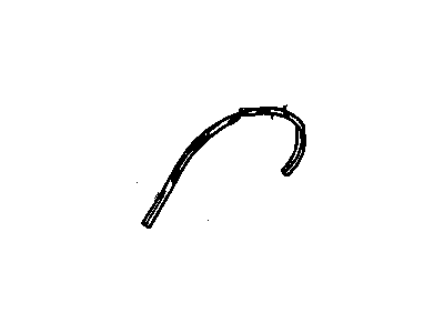 Oldsmobile 12500134 Wheel Opening Molding