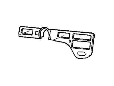 Pontiac 25605959 Trim Plate