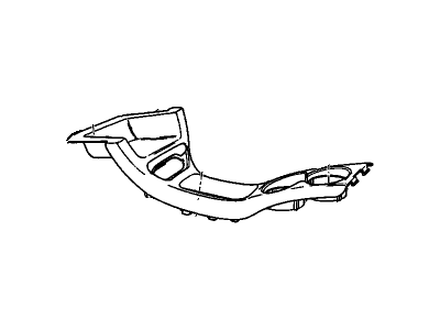 Oldsmobile 10233263 Upper Trim Panel