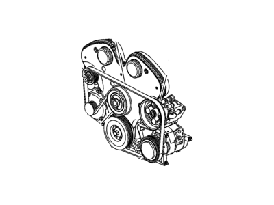 Cadillac 9157962 Tensioner Pulley