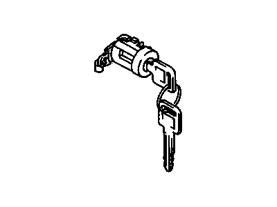 Chevy 91174083 Cylinder & Keys