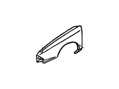 Oldsmobile LSS Fender - 25620748