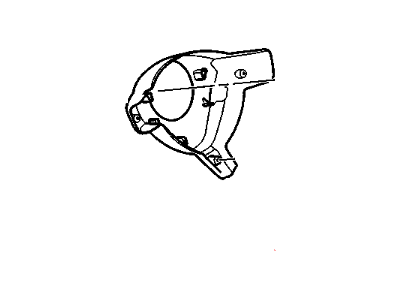 GM 19149695 Shroud, Steering Wheel GM 19149695 Shroud, Steering Wheel