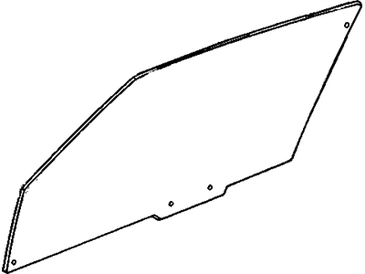 Cadillac 20340680 Glass