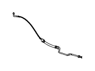 Cadillac DeVille Power Steering Hose - 7844849