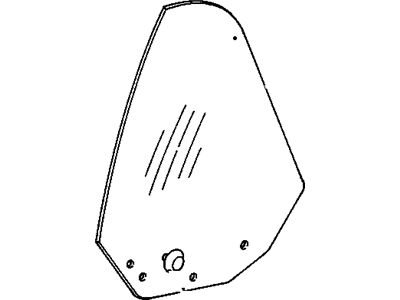 Chevy 20498951 Glass